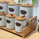 Porcelain Spices Jar Set 8 Pieces