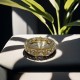Golden Glass Ashtray