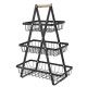 Metal Vegetable Basket 3 Layer