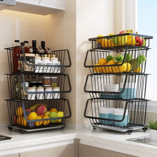Metal Basket 3 Layer