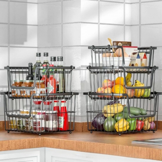 Metal Basket 3 Layer