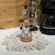 Plastic Oil Jug with Wooden Stand