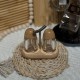 Wooden & Plastic Salt Shakers Set