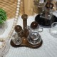 Wooden & Plastic Salt Shakers Set
