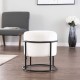 Cotton Chair with Metal Stand