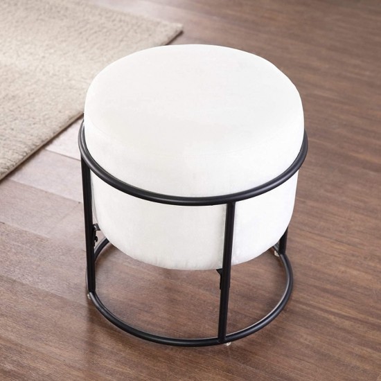 Cotton Chair with Metal Stand