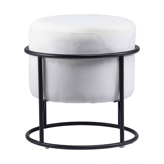 Cotton Chair with Metal Stand