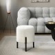 Cotton Chair with Metal Stand