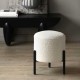 Cotton Chair with Metal Stand