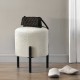 Cotton Chair with Metal Stand