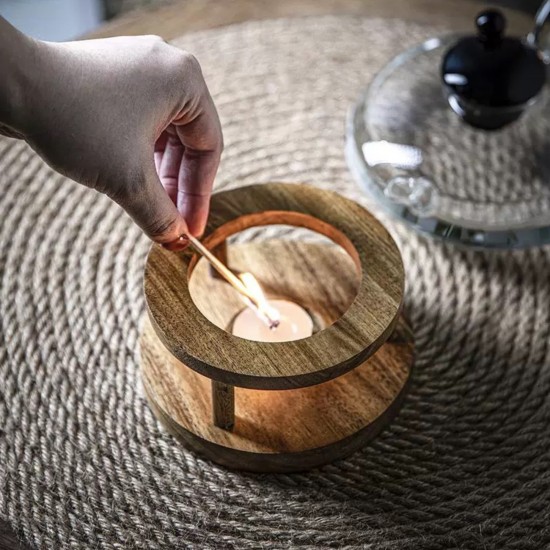 Wooden Pot Stand 