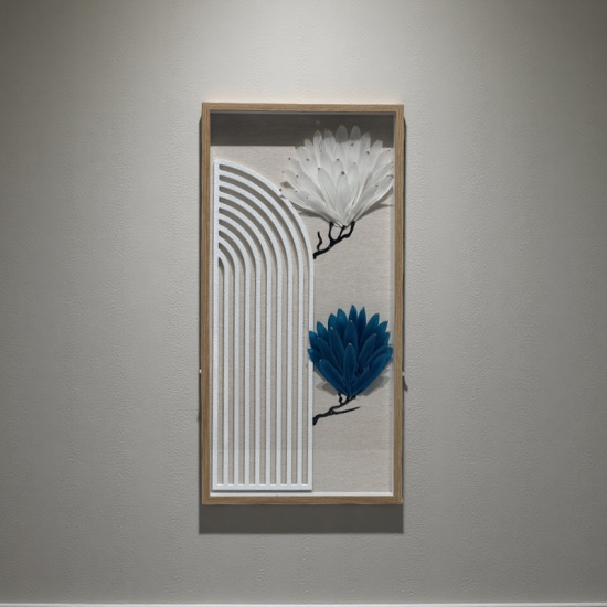 Wooden & Glass Wall Art