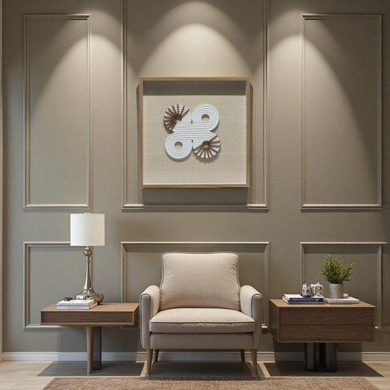 Wooden & Glass Wall Art