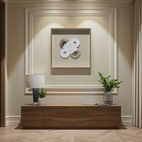 Wooden & Glass Wall Art