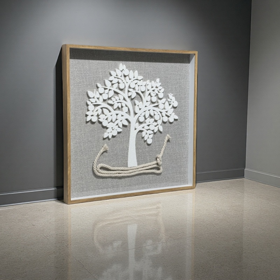 Wooden & Glass Wall Art