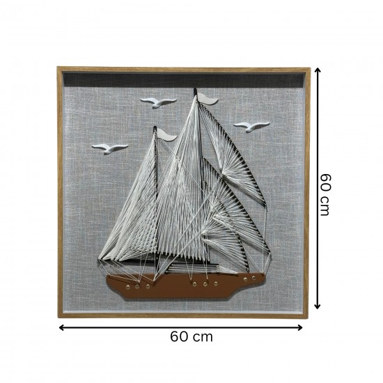 Wooden & Glass Wall Art