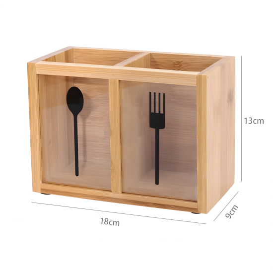 Wooden Spoon Holder