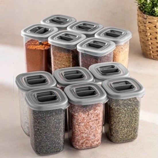Plastic Jar 450ml with Spoon