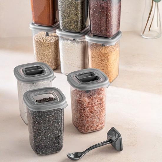 Plastic Jar 450ml with Spoon