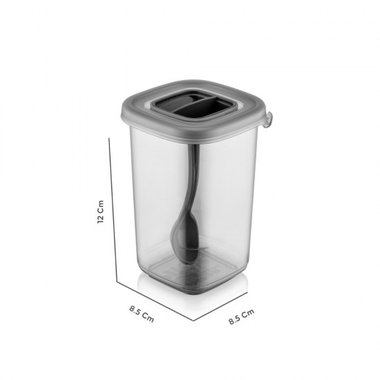 Plastic Jar 450ml with Spoon