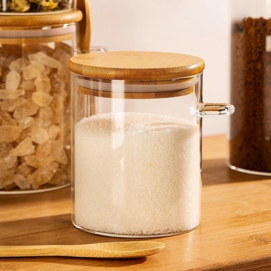 Glass Jar Small with Spoon