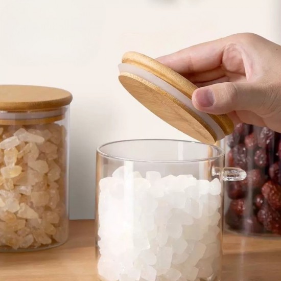 Glass Jar Small with Spoon