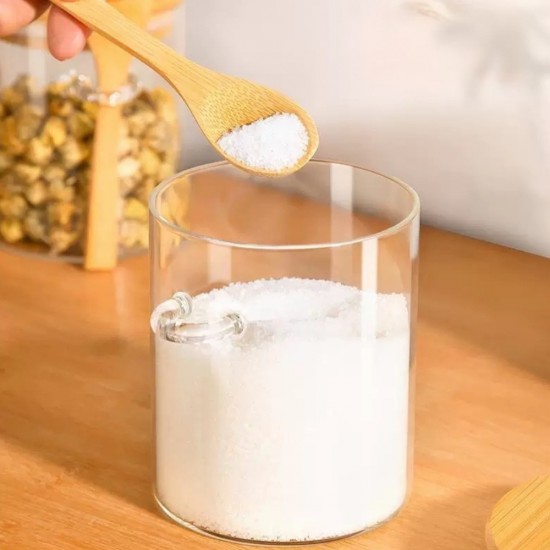 Glass Jar Small with Spoon