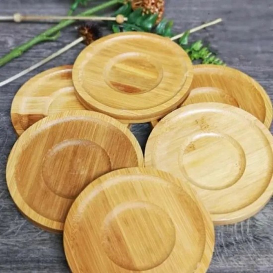 Wooden Coaster Set 6 pieces 