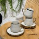 Coffee Cup Set 12 pieces