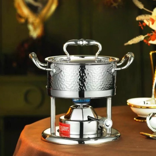 Stainless Steel Pot with Stand