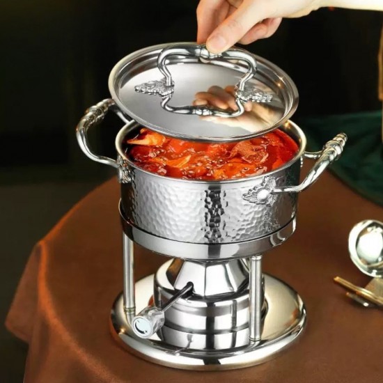 Stainless Steel Pot with Stand