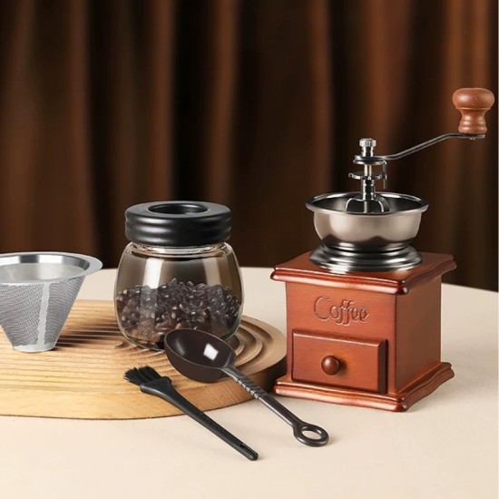 Wooden Coffee Grinder