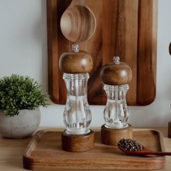 Wooden Spice Grinder Medium