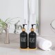 Glass Soap Dispenser 3 pieces