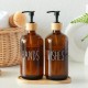 Glass Soap Dispenser 3 pieces