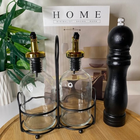 Glass Oil Dispenser 3 Pcs