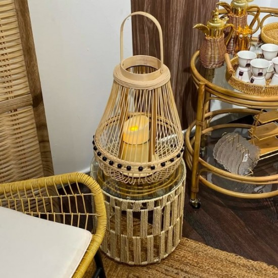 Straw Table Set 3 pieces 