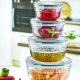 Plastic Tupperware 5 pieces 