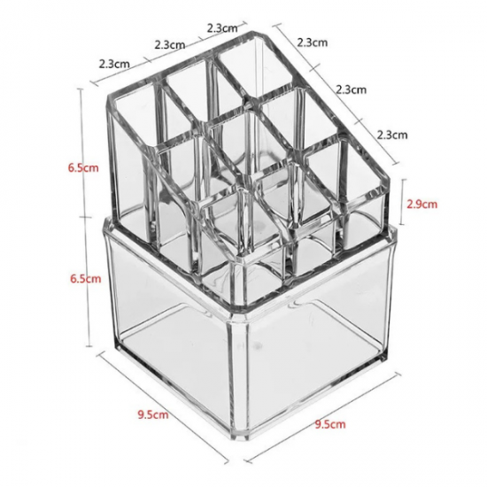 Acrylic Makeup Organizer
