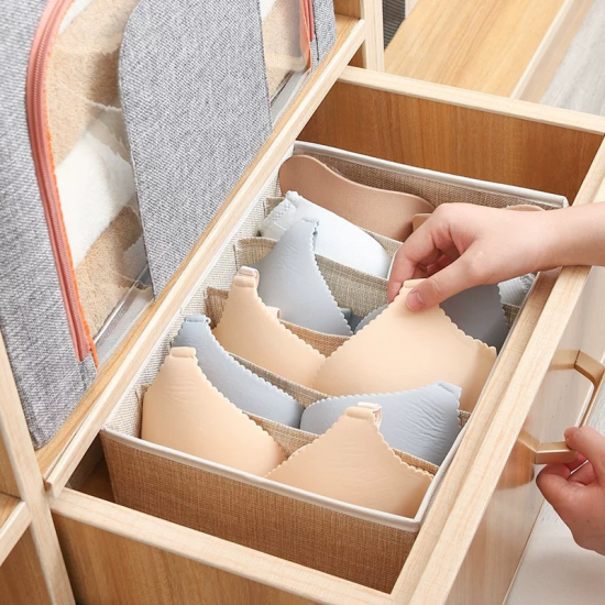Clothes Organizer 6 Grid