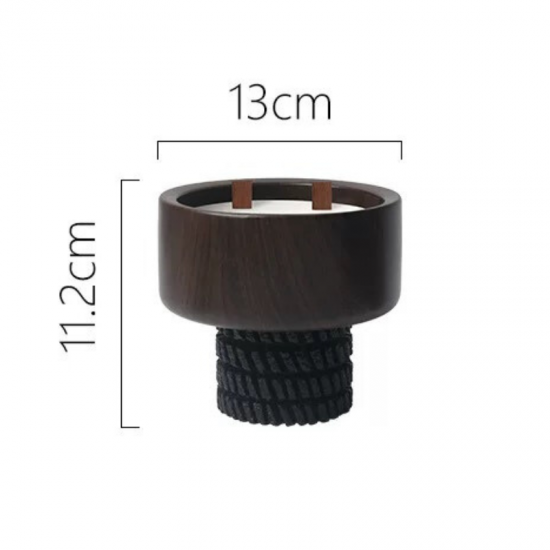Wooden Candle