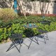 Metal Table & 2 Chairs