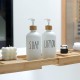 Glass Soap Dispenser 2 pieces 