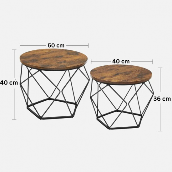 Wooden Table Set 2 pieces