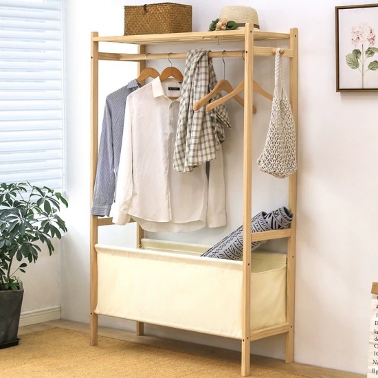 Wooden Clothing Rack