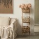 Straw Ladder Decor
