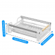 Metal Dish Drying Rack
