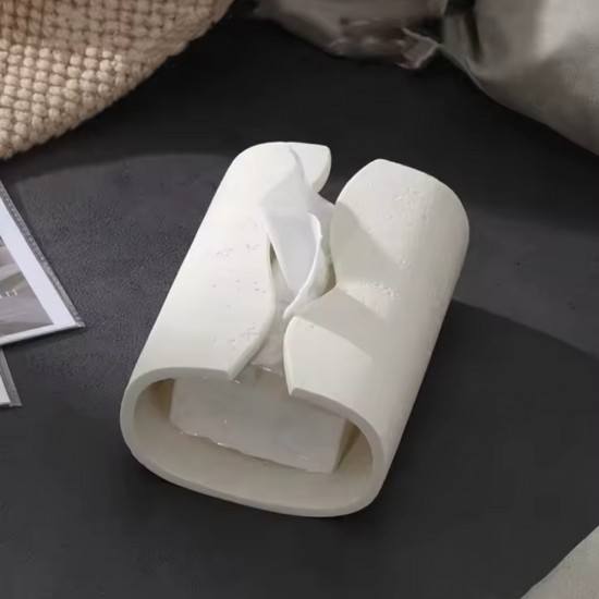 Porcelain Tissue Box