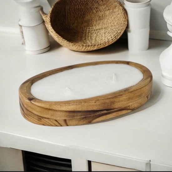Wooden Candle
