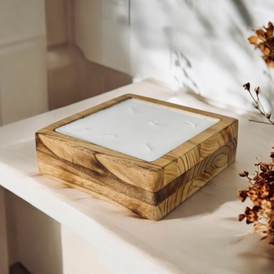 Wooden Candle